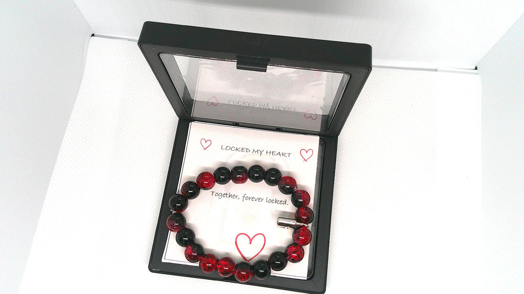 Lock and Key Couple Bracelets