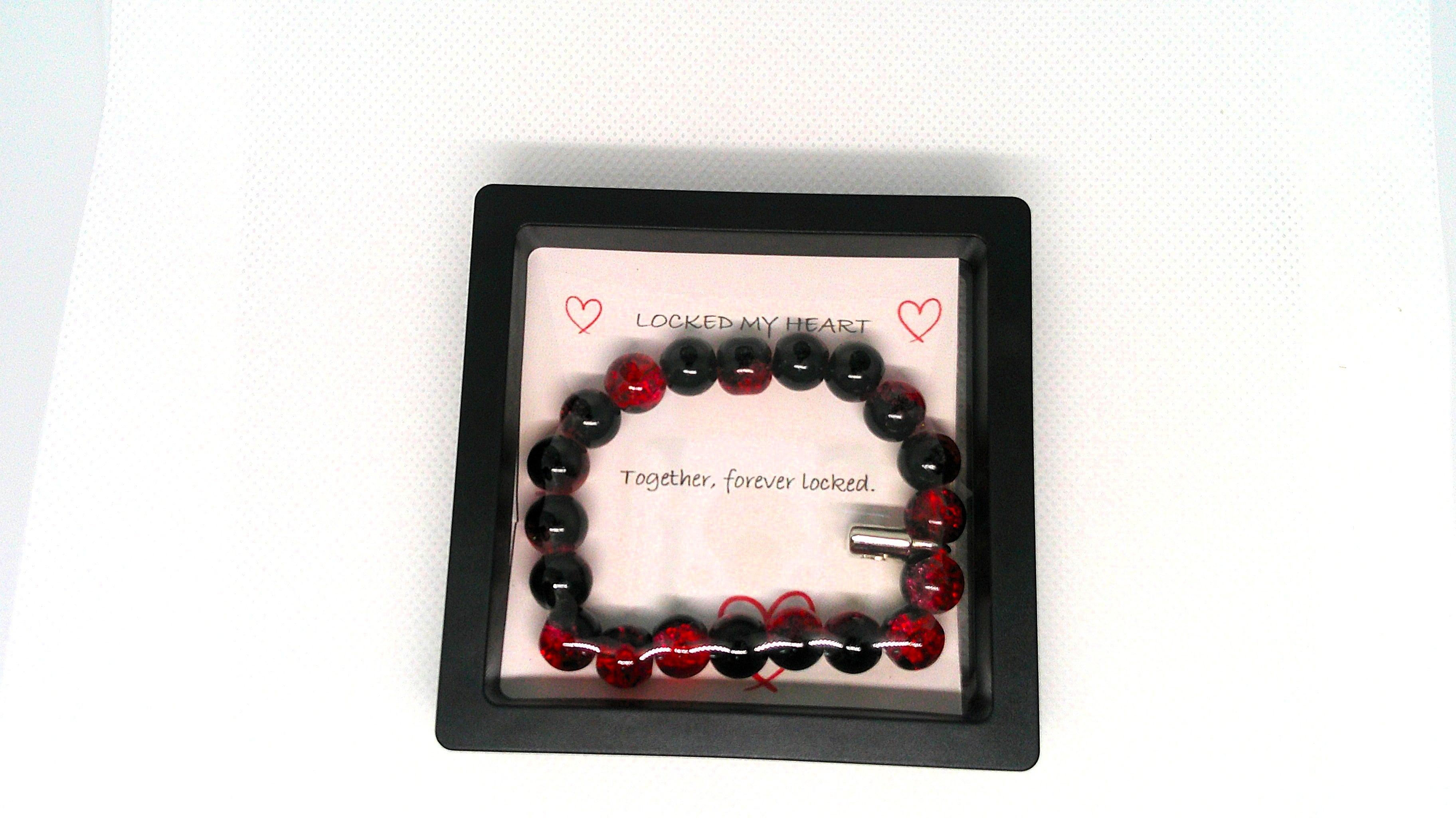 Lock and Key Couple Bracelets