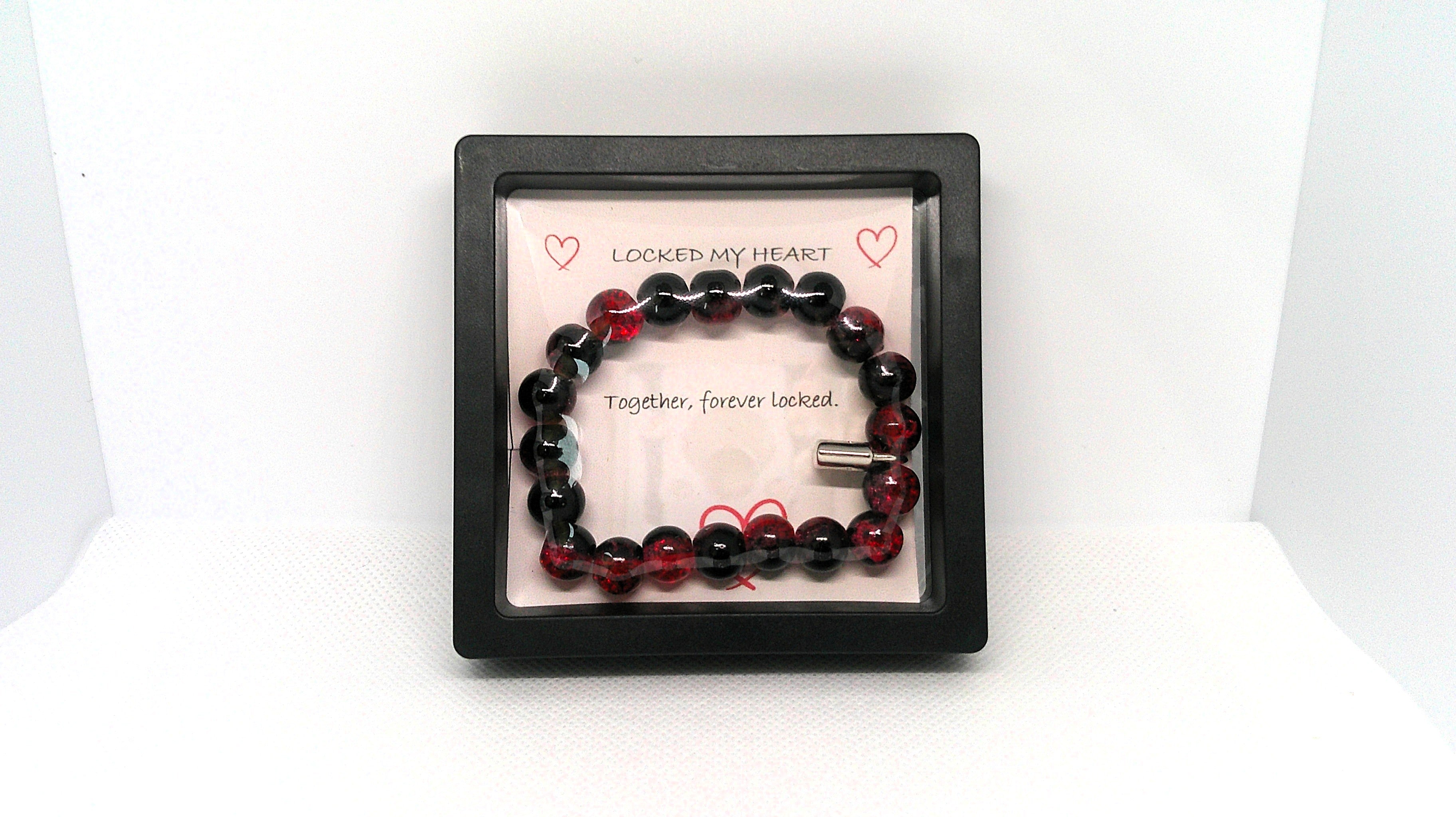 Lock and Key Couple Bracelets