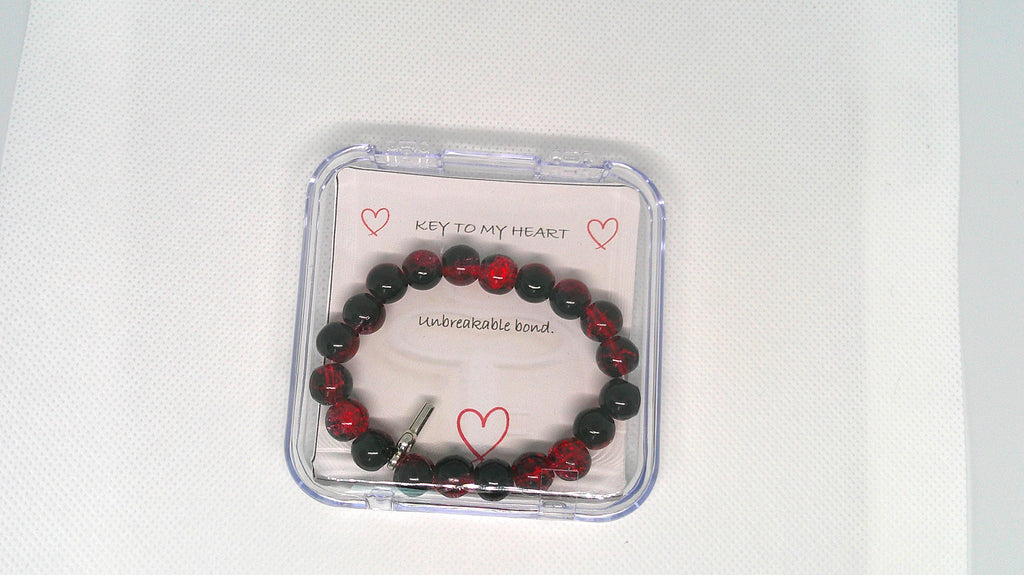 Lock and Key Couple Bracelets