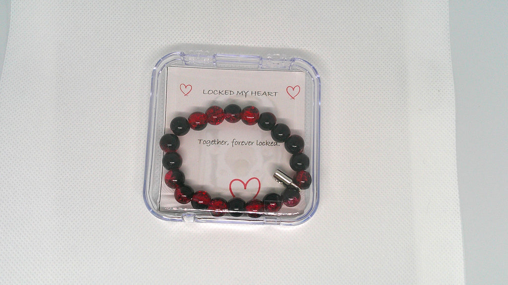 Lock and Key Couple Bracelets