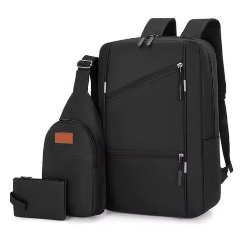 Laptop bag backpack 3pcs set